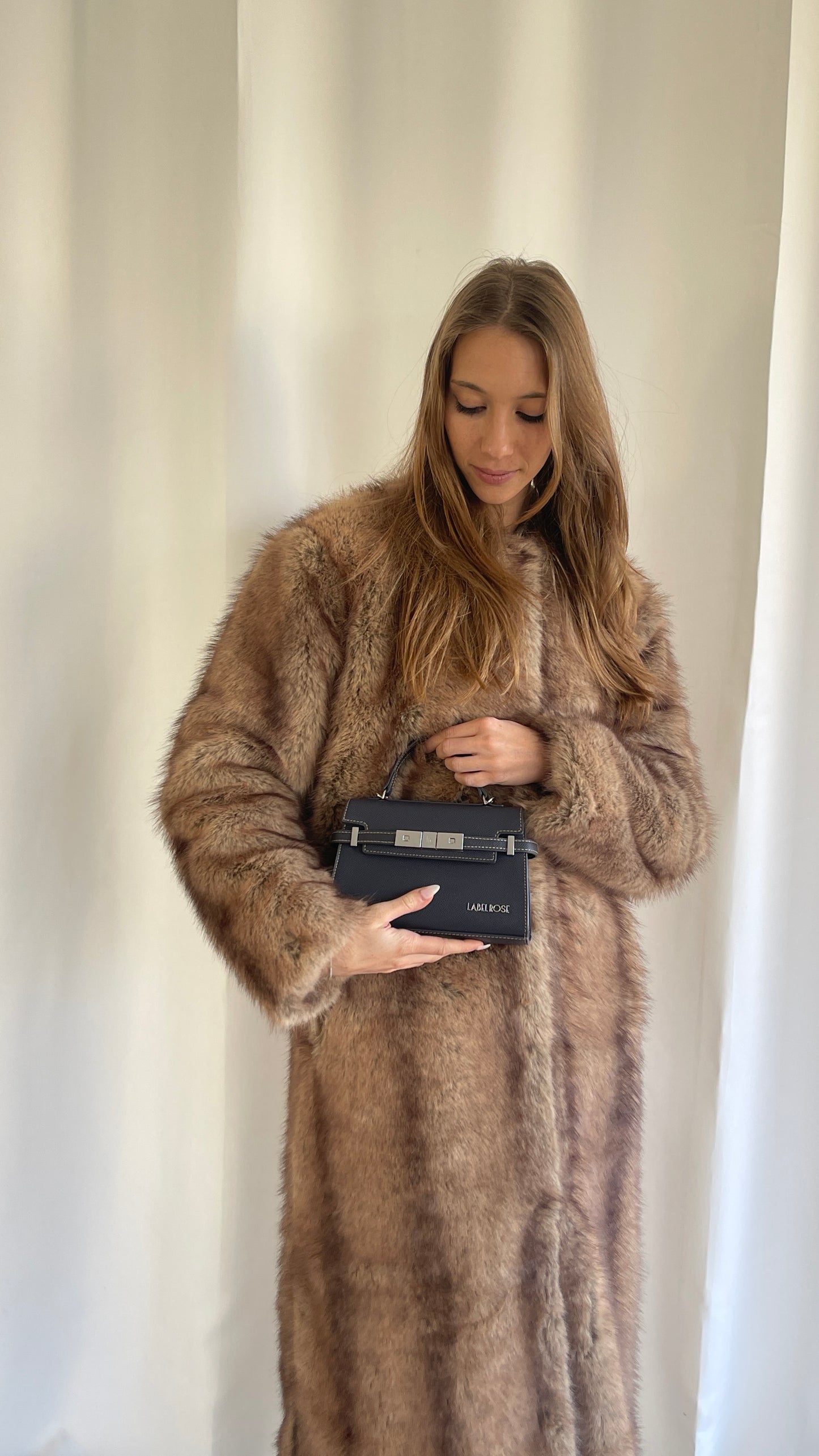 Borsa a mano GRACE 20X14 - INDIGO