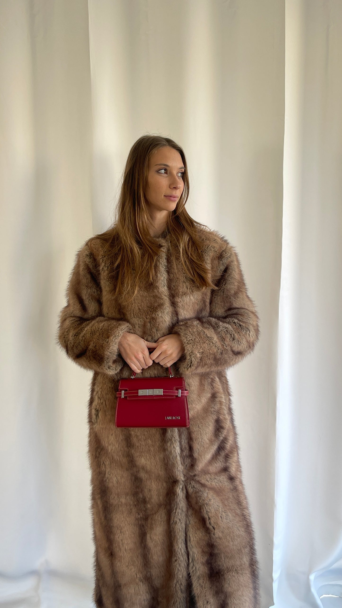 Borsa a mano GRACE 20X14 - HOLLY BERRY