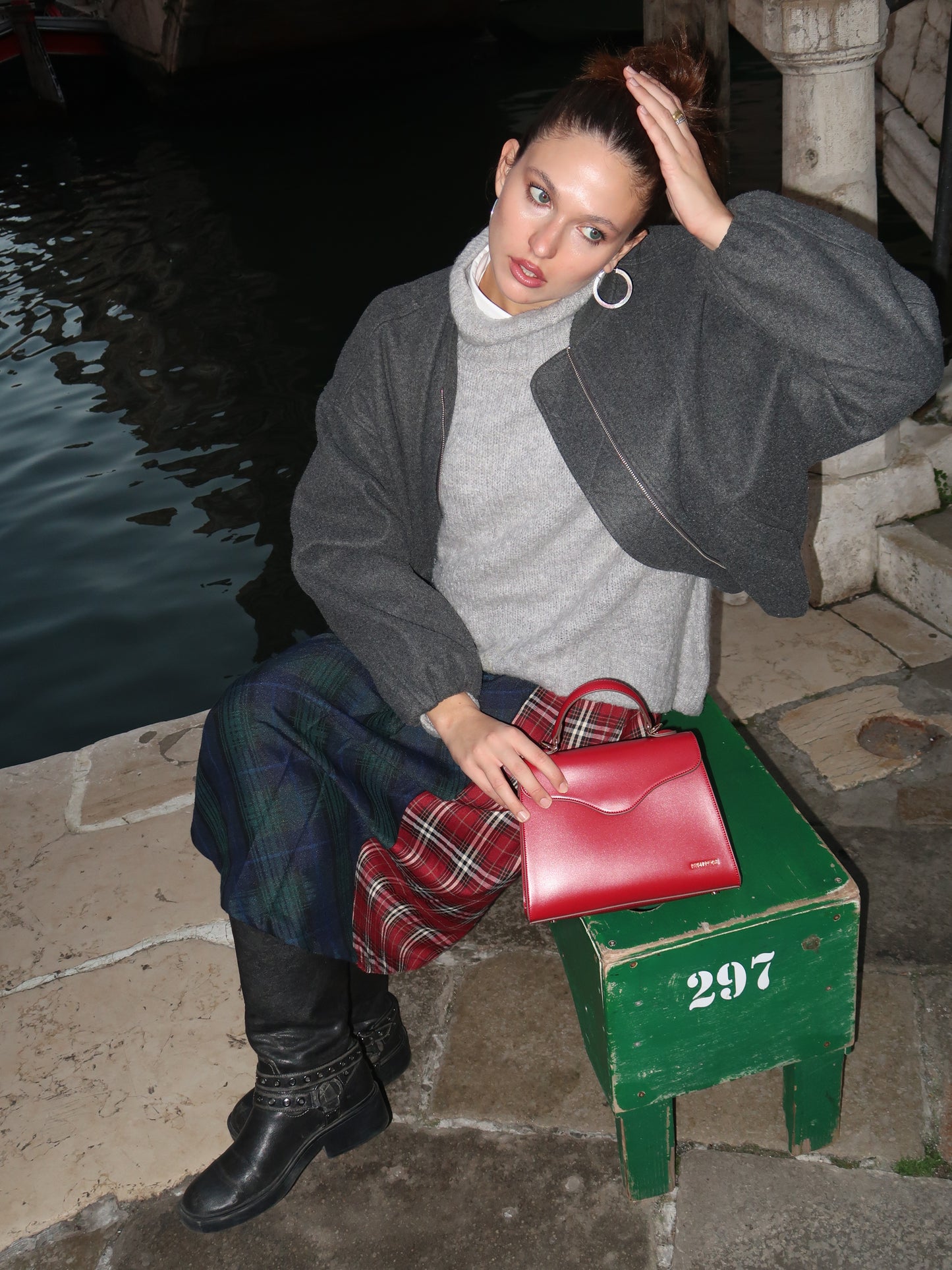 Borsa a tracolla ISABEL - RED