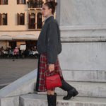 ISABEL shoulder bag - RED