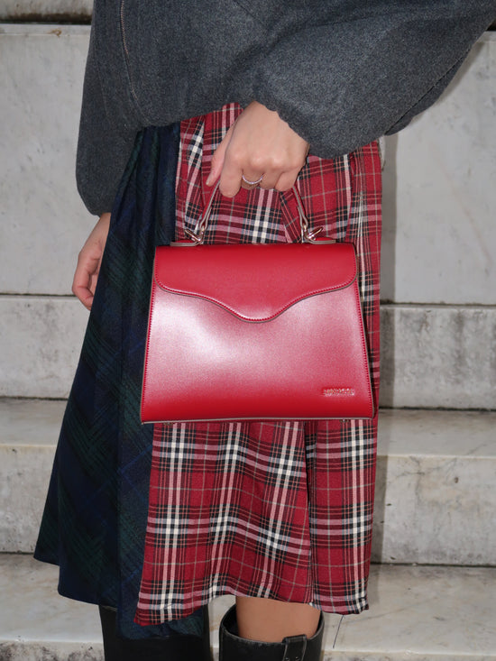ISABEL shoulder bag - RED