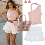YVETTE Shoulder Bag - PINK