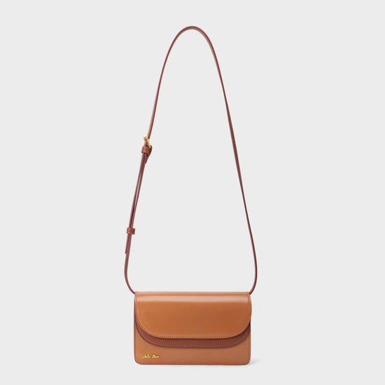 Borsa a spalla ARIANA - BROWN