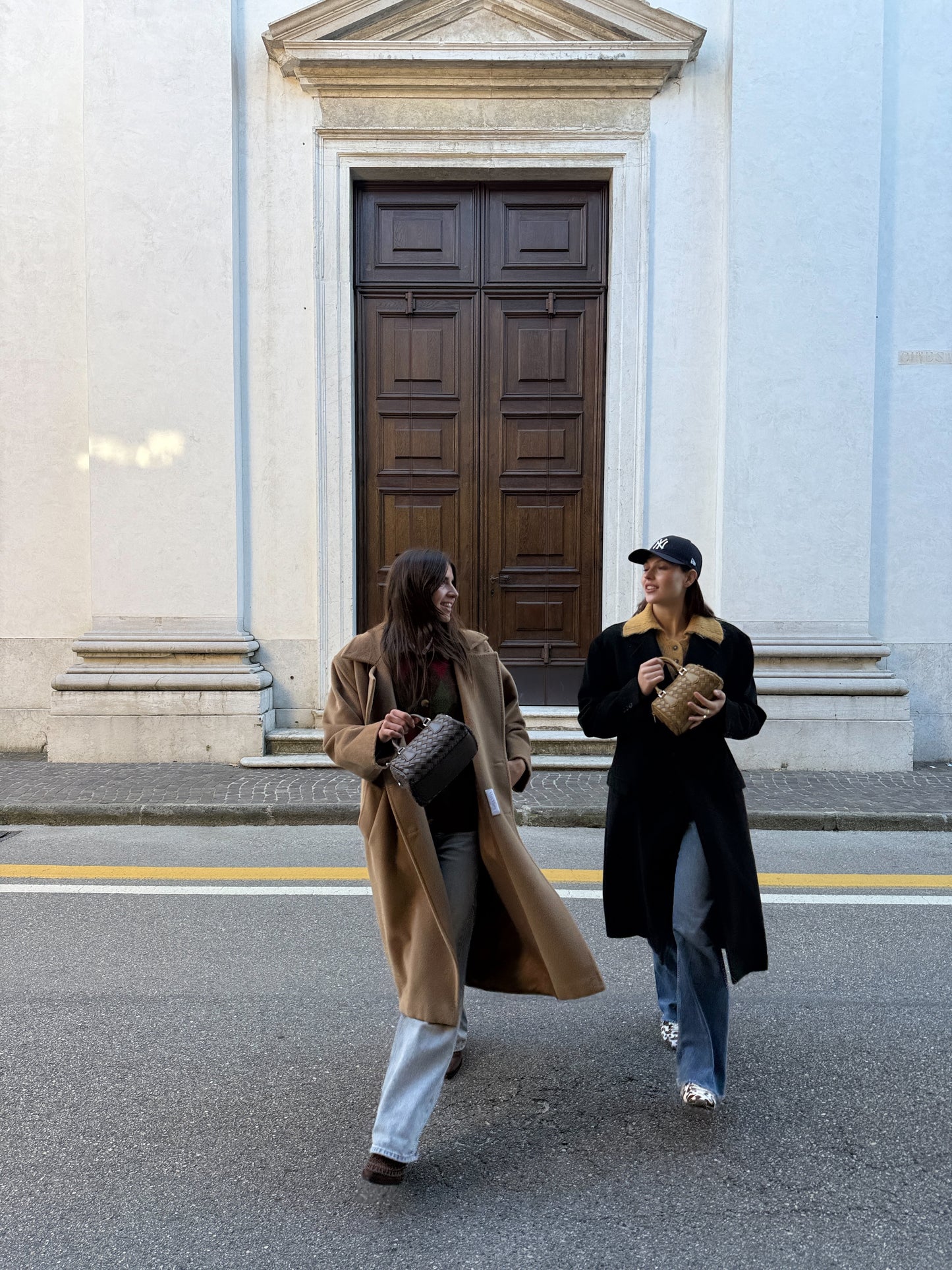 Borsa a mano TWIST- BROWN