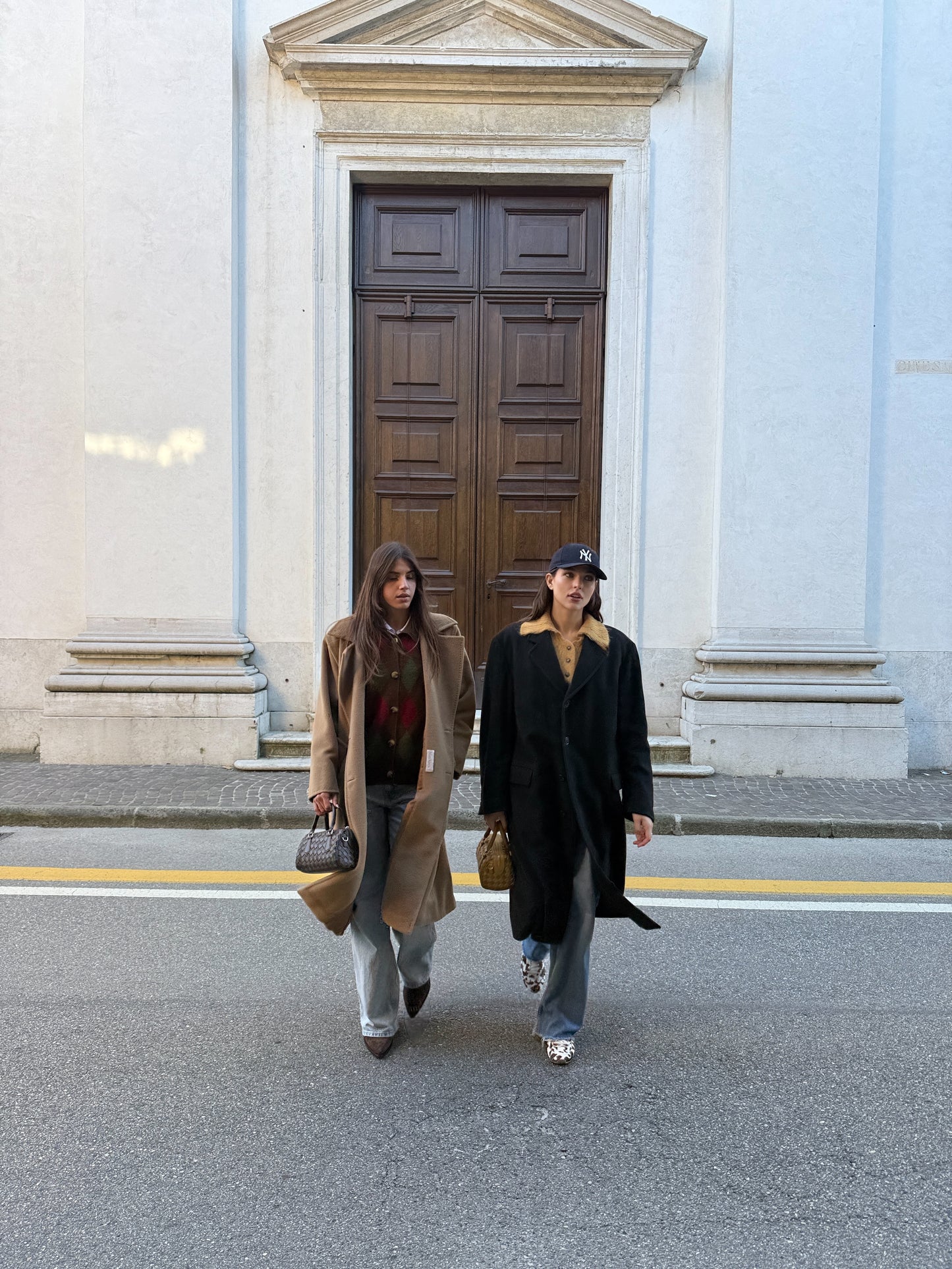 Borsa a mano TWIST- BROWN