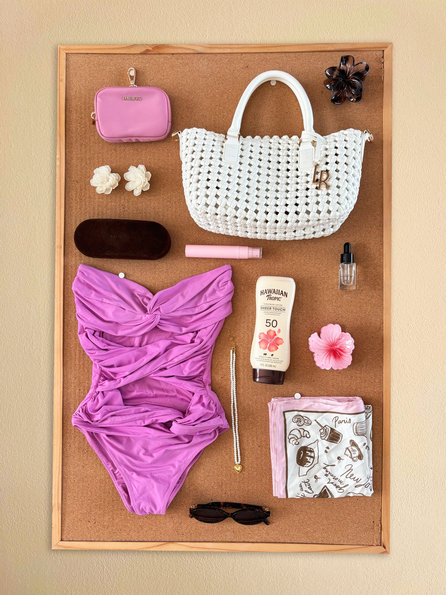 Borsa a tracolla YVETTE - WHITE