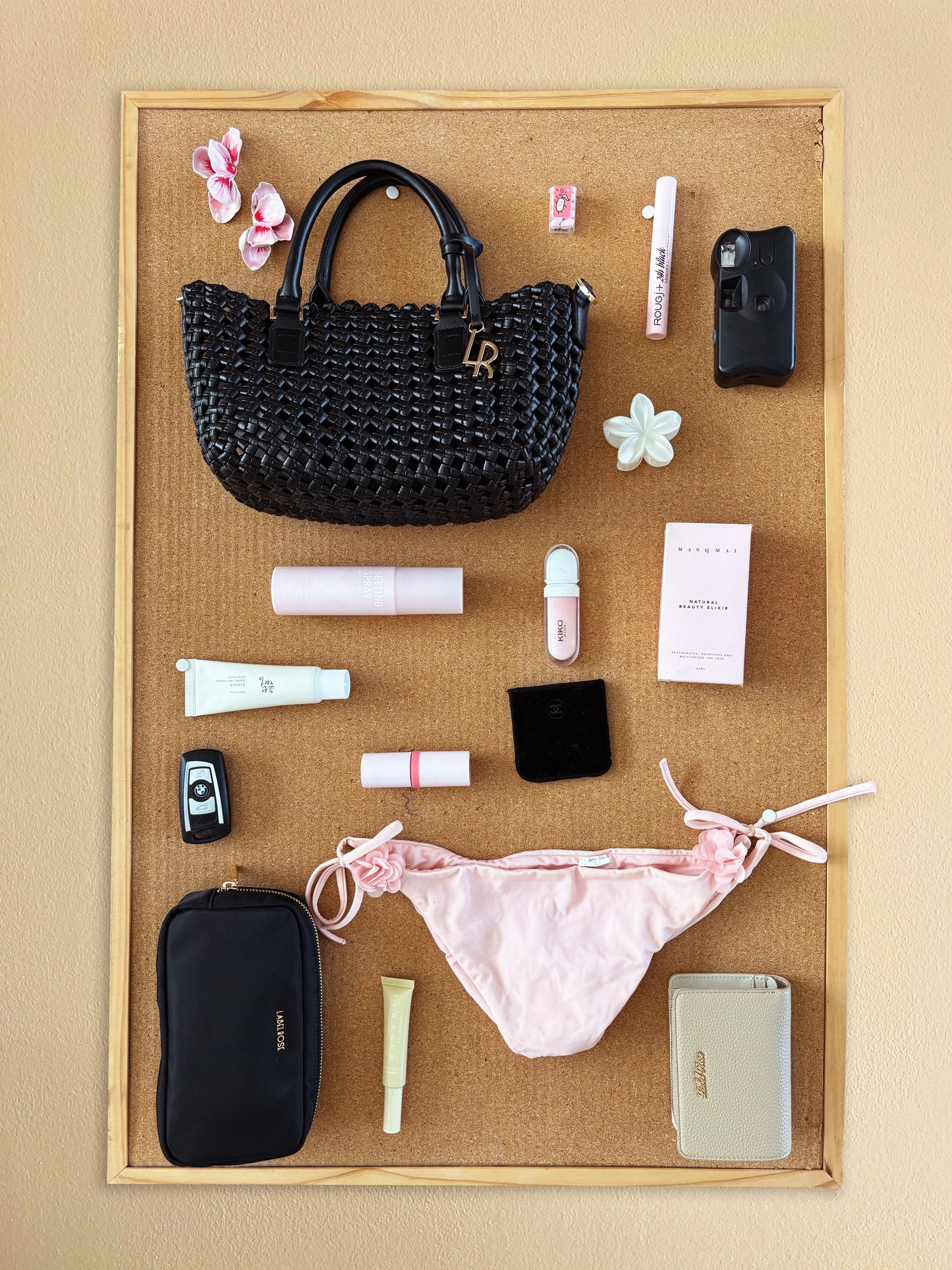 Borsa a tracolla YVETTE - BLACK
