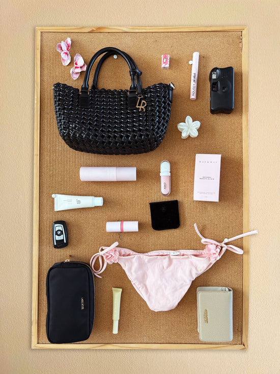 Borsa a tracolla YVETTE - BLACK