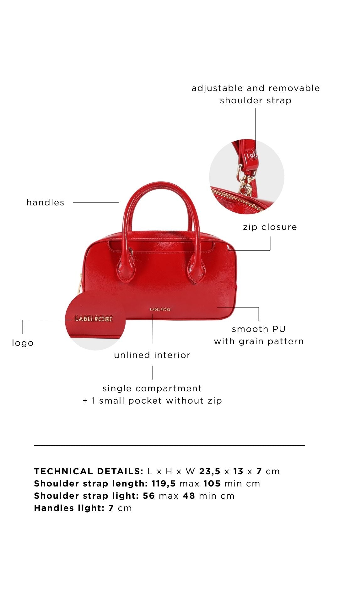 IRIS Handbag - RED