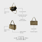 IVORY SUEDE Shoulder Bag - SAGE GREEN