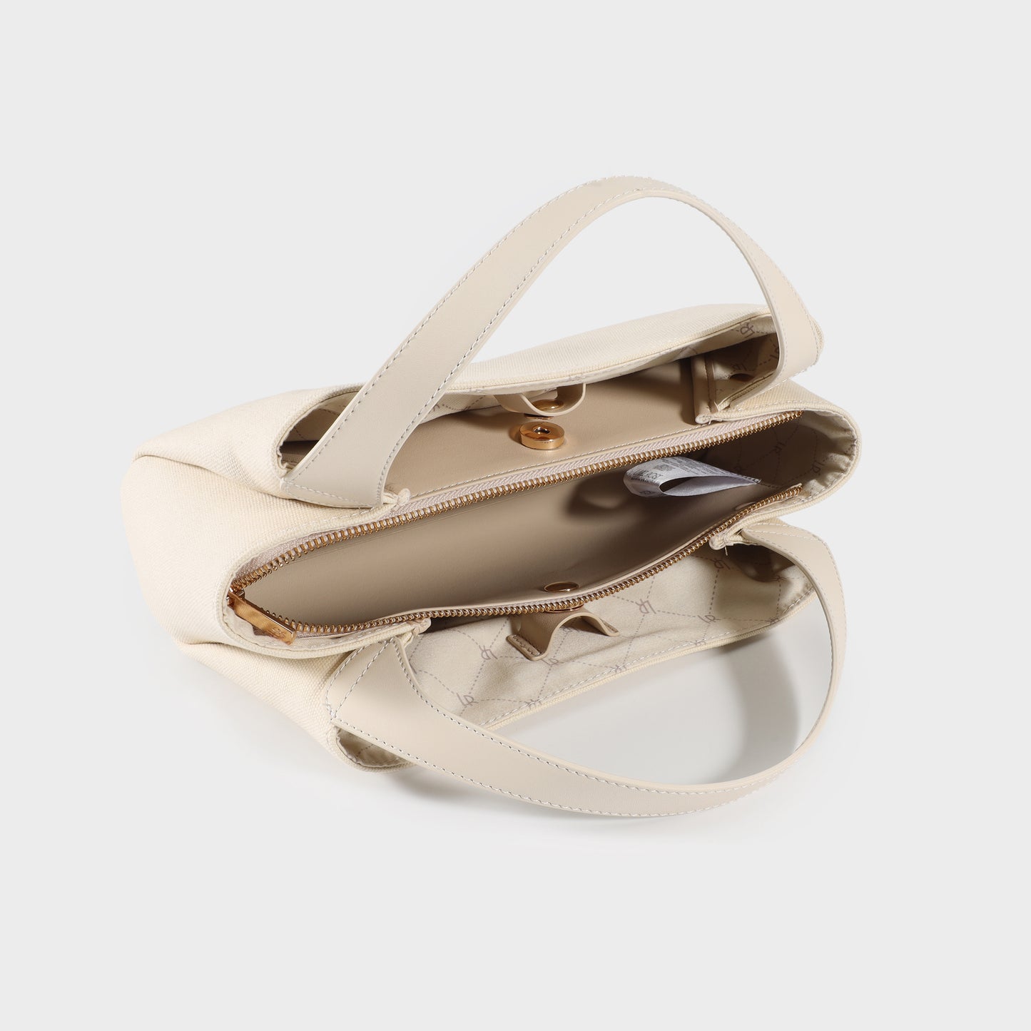 Borsa a mano IVORY SMALL - ECRU WHITE