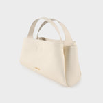 Borsa a mano IVORY SMALL - ECRU WHITE