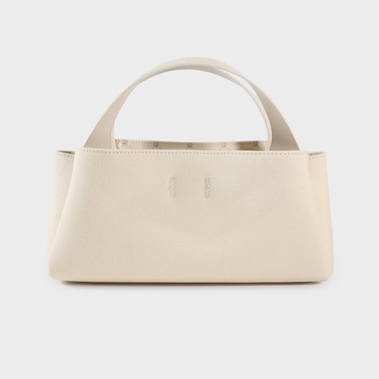 Borsa a mano IVORY SMALL - ECRU WHITE