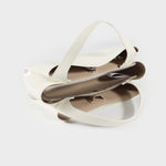 Borsa a mano IVORY SMALL - GLOSSY WHITE