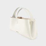 Borsa a mano IVORY SMALL - GLOSSY WHITE