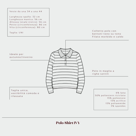 IVY Polo shirt - BABY BLUE