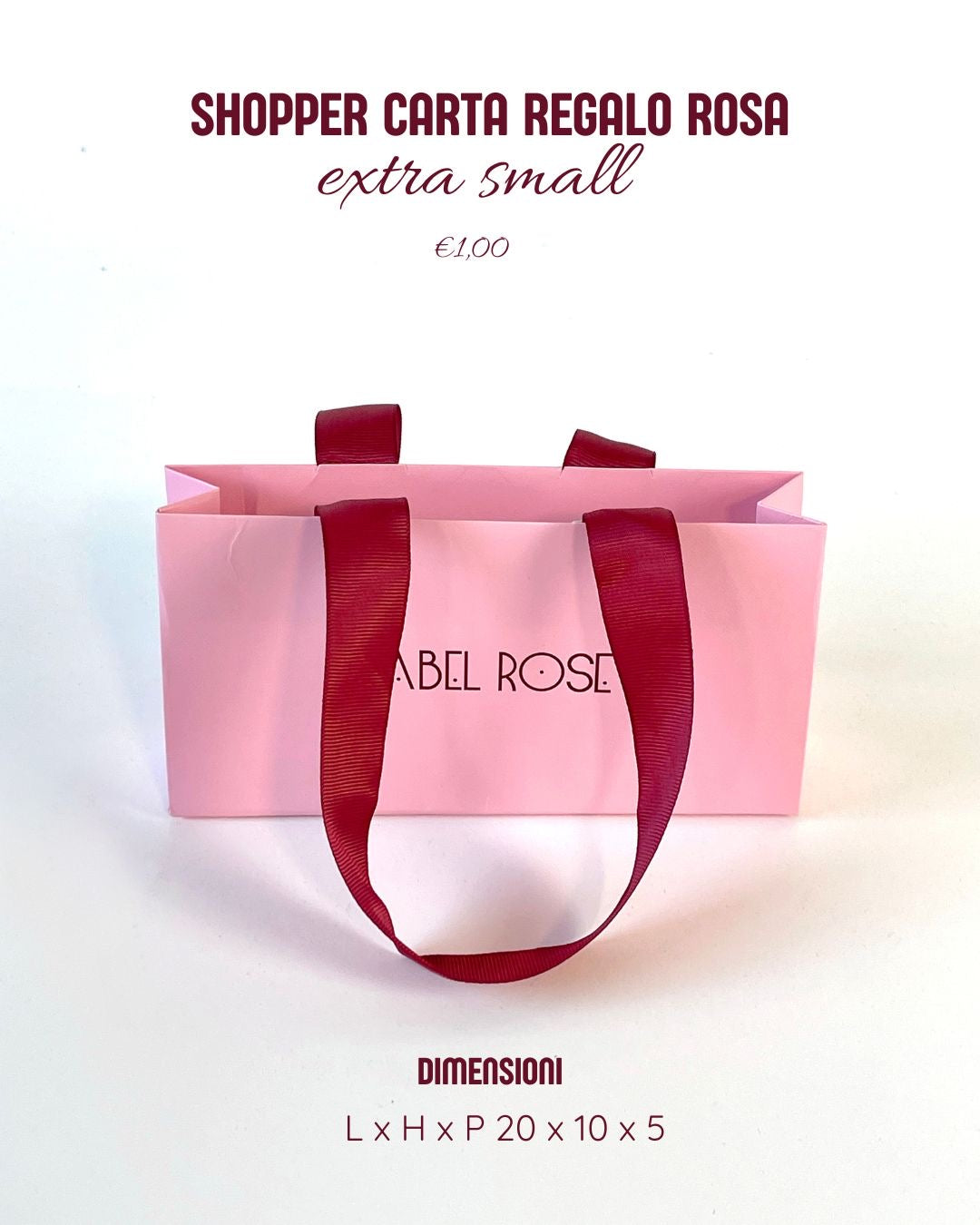 SHOPPER CARTA REGALO ROSA