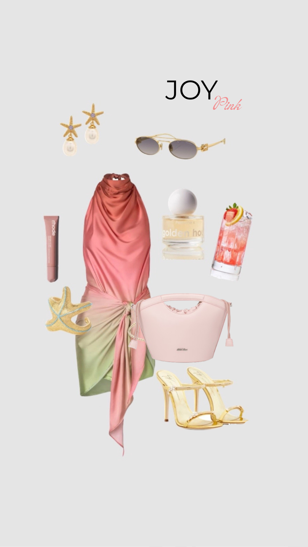 Handbag JOY - PINK