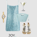 Borsa a mano JOY - TURQUOISE