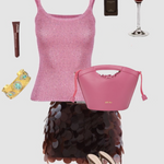 Borsa a mano JOY - TAFFY PINK