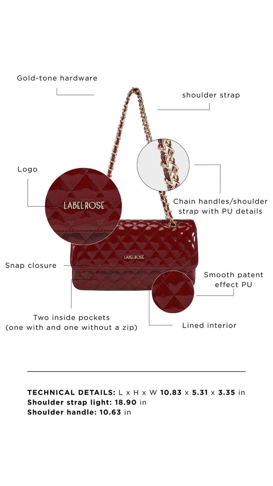 Borsa a spalla KATE BIG - CHERRY