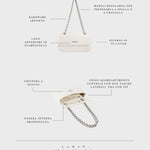 Borsa a spalla KATE BIG - CLOUD WHITE