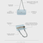 Borsa a spalla KATE BIG - SEA WAVE