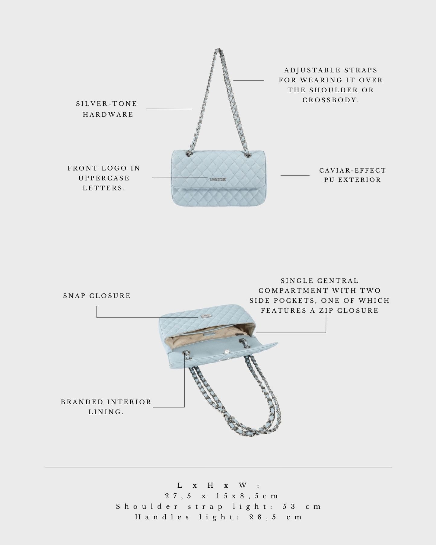 Borsa a spalla KATE BIG - SEA WAVE