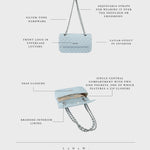 Borsa a spalla KATE BIG - SEA WAVE