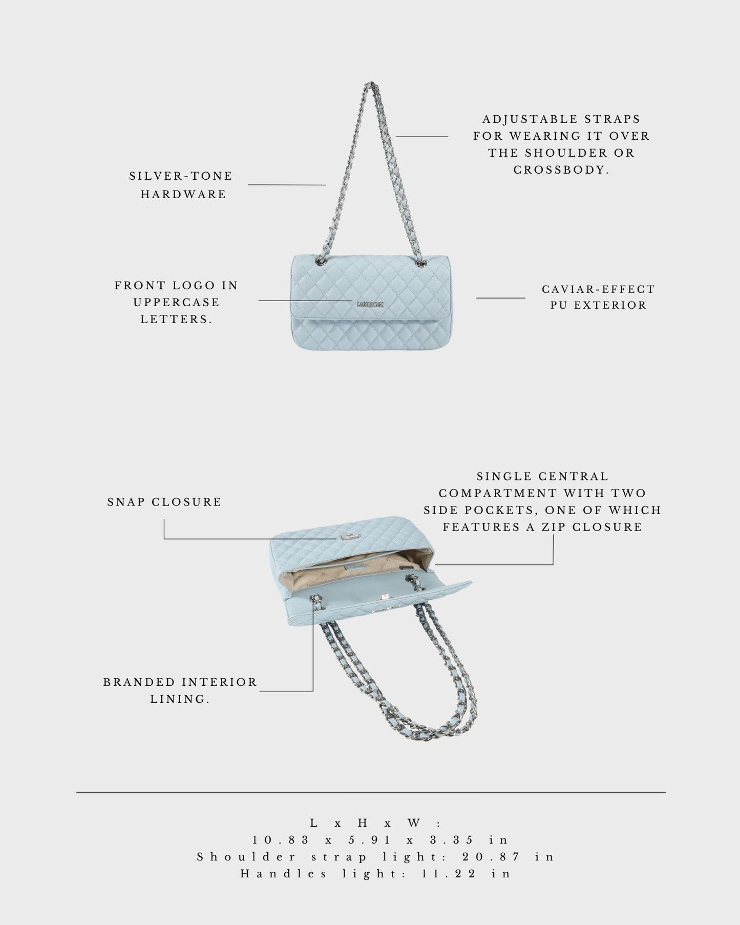 Borsa a spalla KATE BIG - SEA WAVE