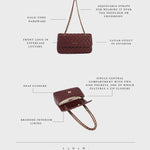Borsa a spalla KATE BIG - SANGRIA
