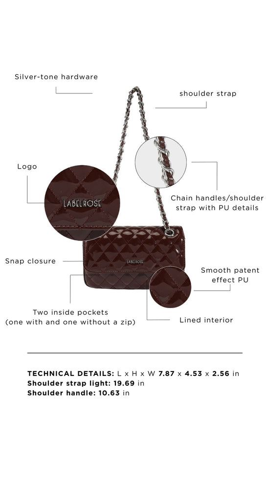 Borsa a spalla KATE SMALL- BROWN