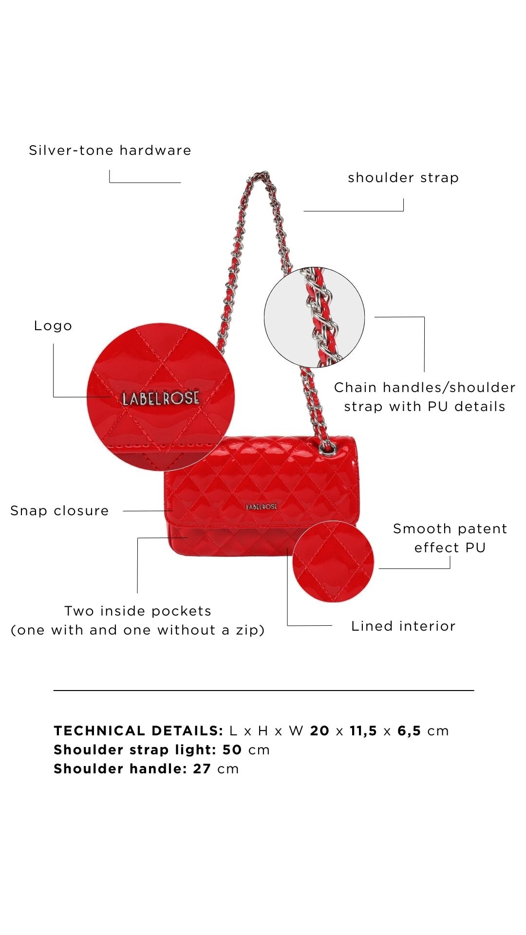 Borsa a spalla KATE SMALL- FLAME