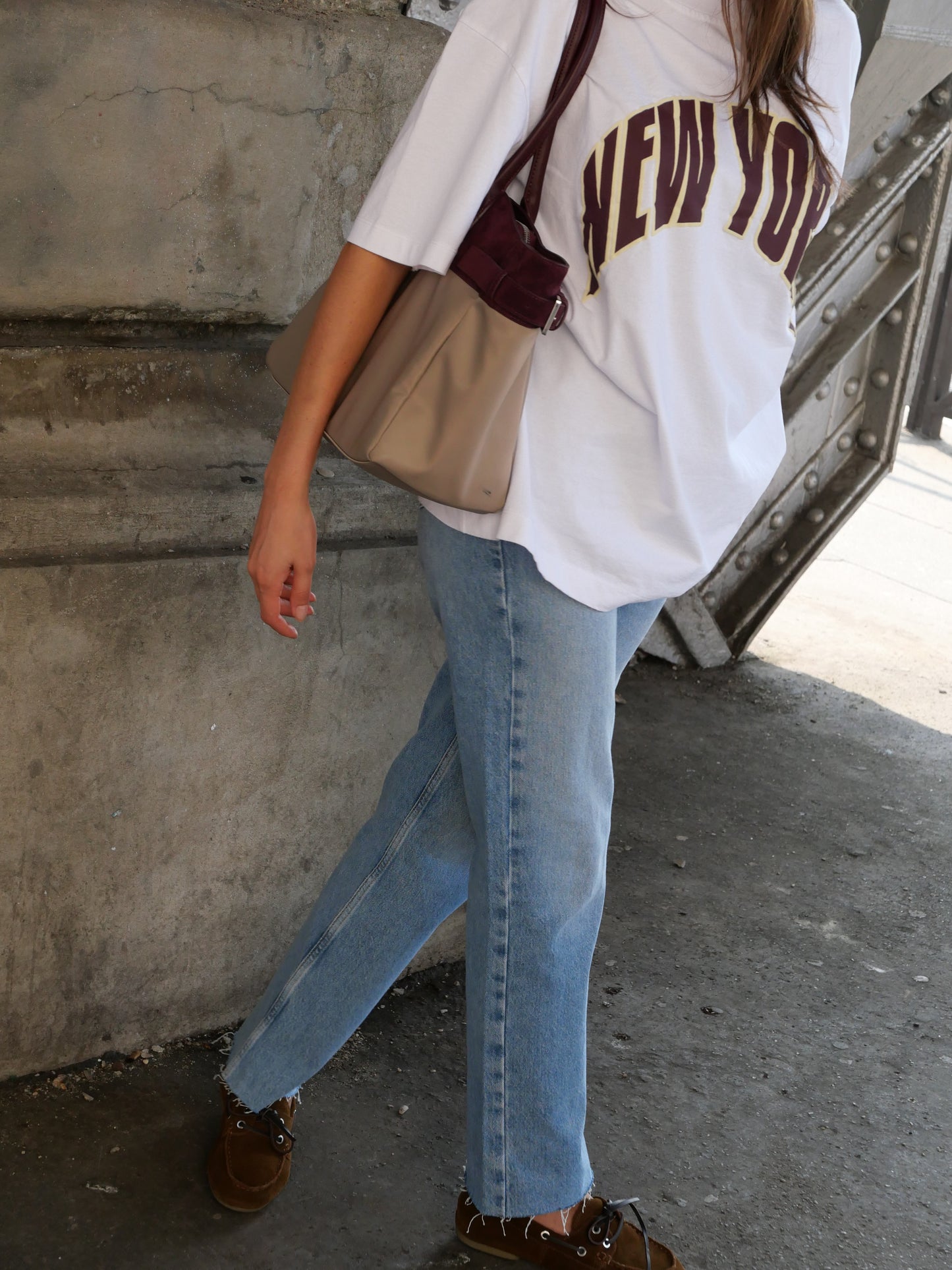 Borsa a spalla MAEVE - BORDEAUX