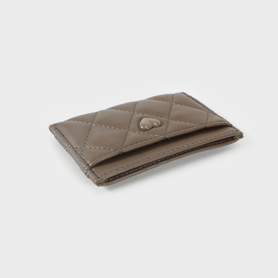 LADY WALLET Card Holder - TAUPE