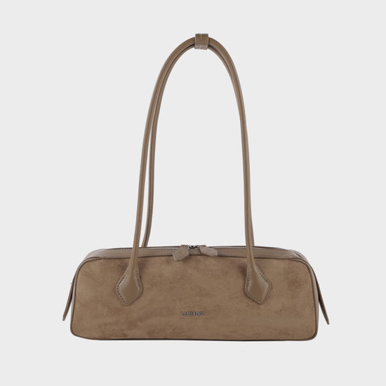 Borsa a spalla LE NUITE - COCKER LIGHT BROWN