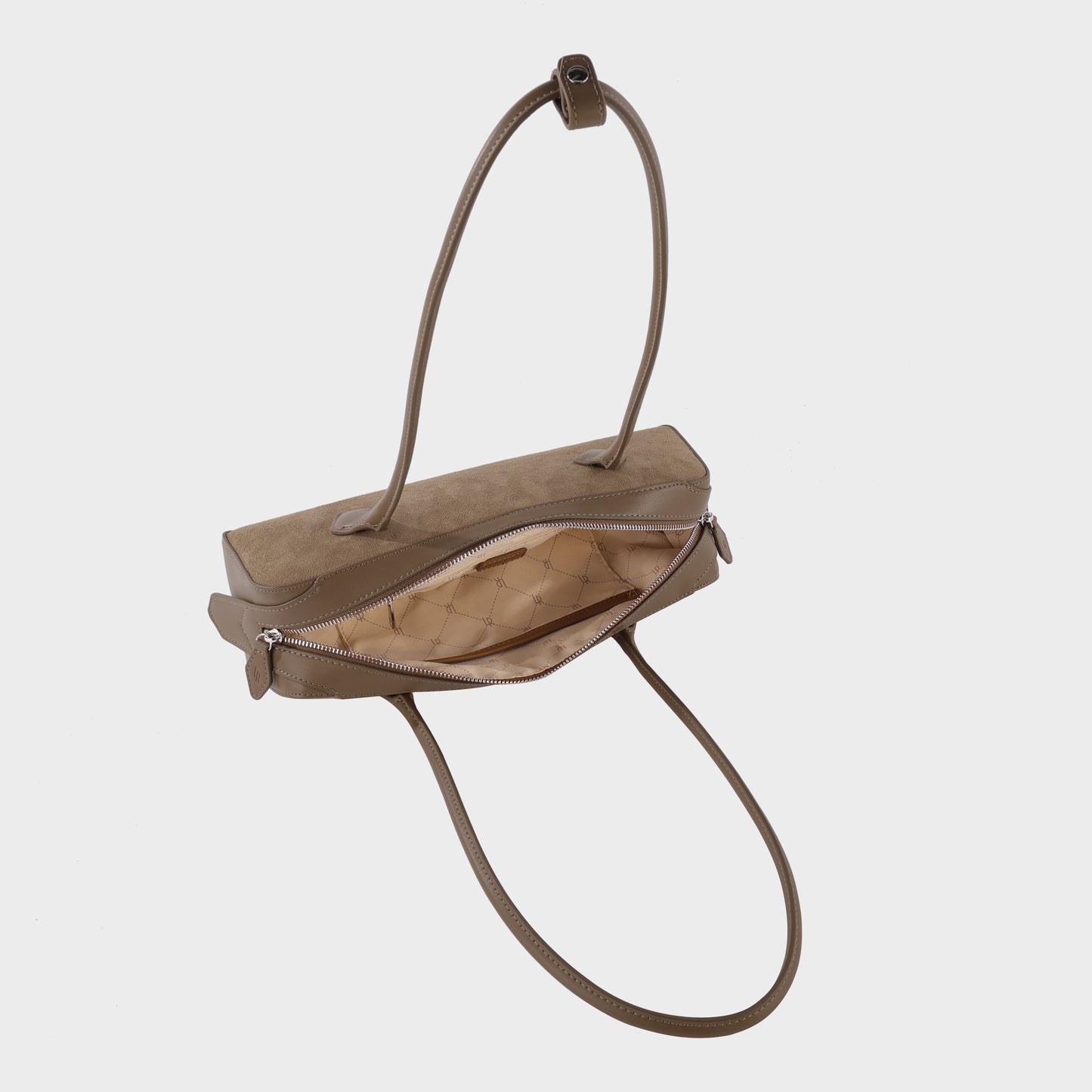 Bolso de hombro LE NUITE - COCKER MARRÓN CLARO