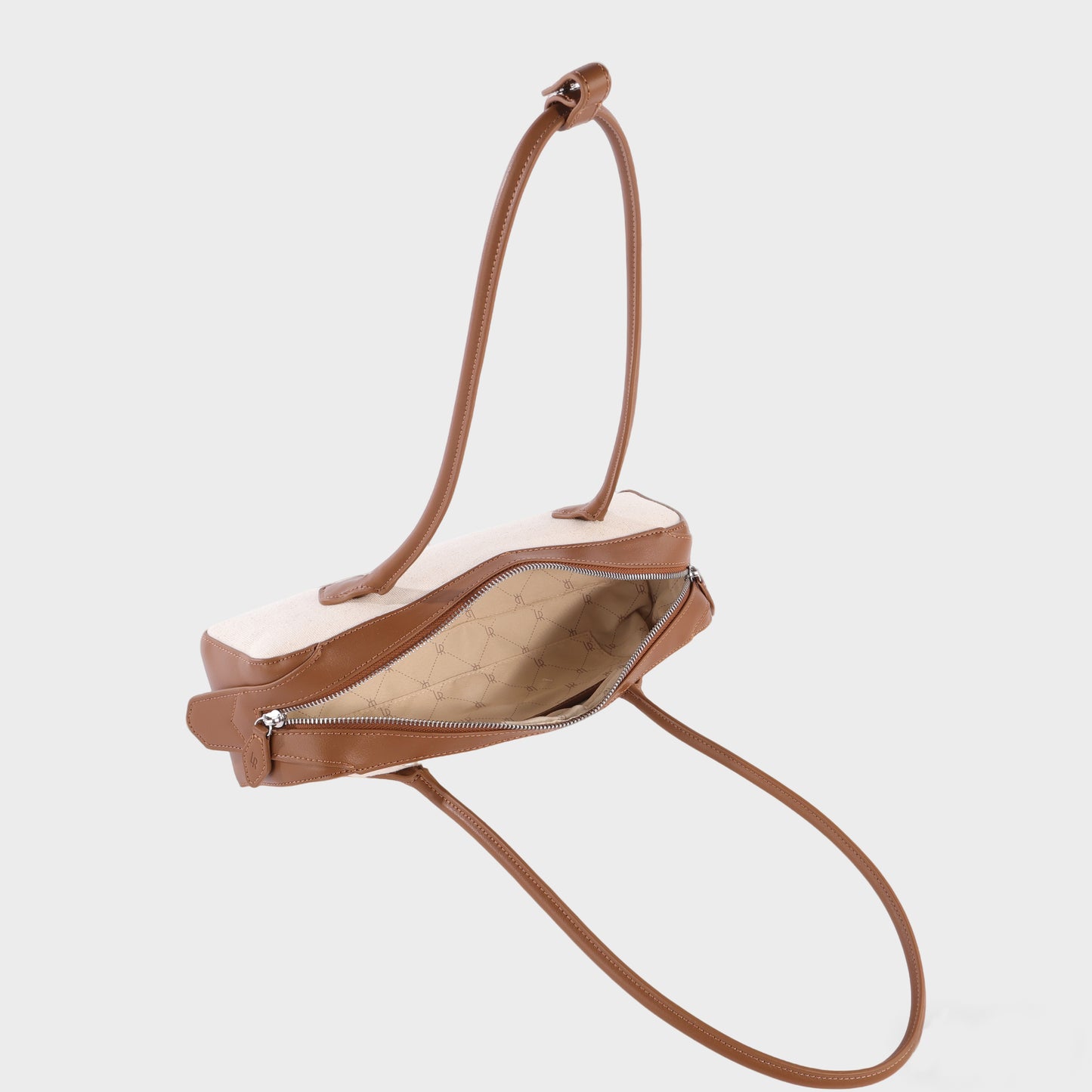 Borsa a spalla LE PETITE - VANILLA BROWN