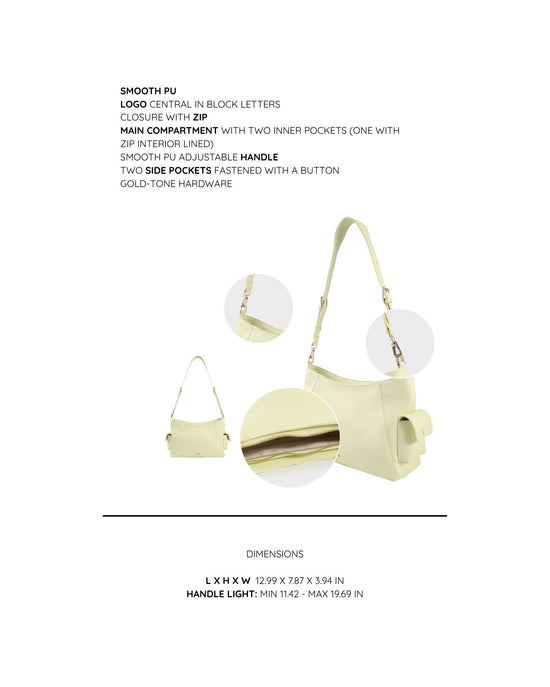 LEXI 2.0 Shoulder Bag -LIME