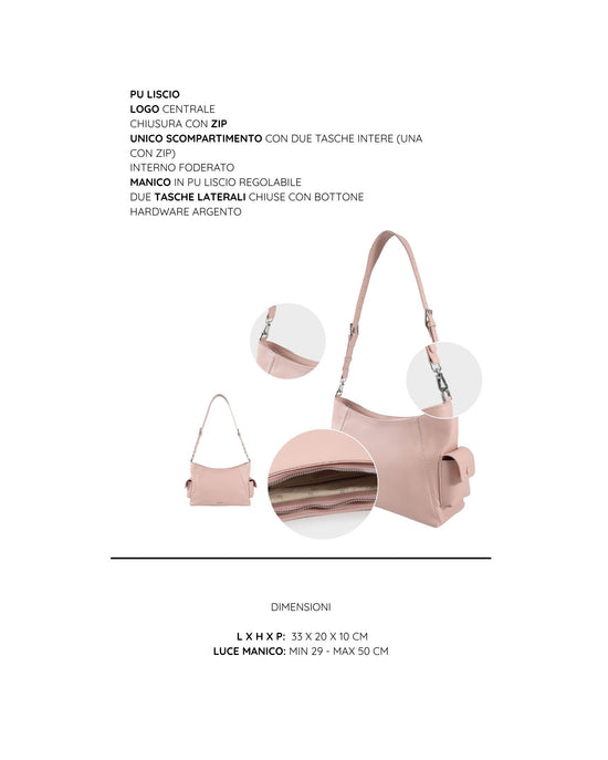 Bolso de hombro LEXI 2.0 - ROSA