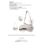 Borsa a spalla LEXI 2.0 - WHITE