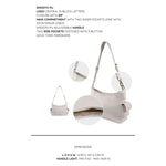 Borsa a spalla LEXI 2.0 - WHITE