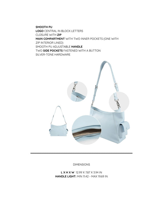 Bolso de hombro LEXI 2.0 - AZUL CLARO