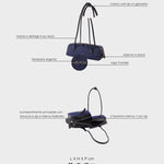 Borsa a spalla LE PETITE JEANS - CITYWALK DENIM BLACK