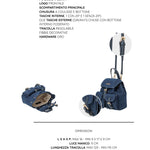 Bolso bandolera LIBBY - AZUL OSCURO