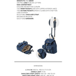 Bolso bandolera LIBBY - AZUL OSCURO