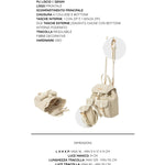 Borsa a tracolla LIBBY - CREAM