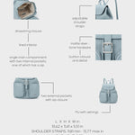 Mochila SUMMER BACKPACK - LIGHT BLU