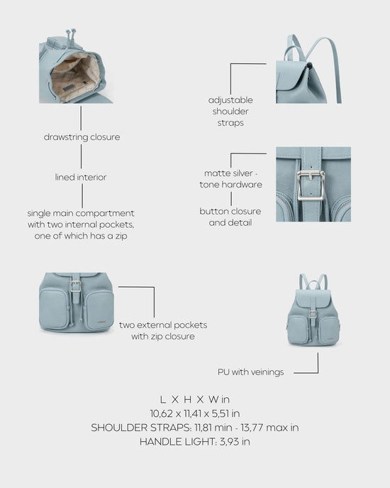 Mochila SUMMER BACKPACK - LIGHT BLU