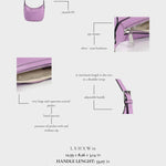 Borsa a spalla LILLIAN - LILAC